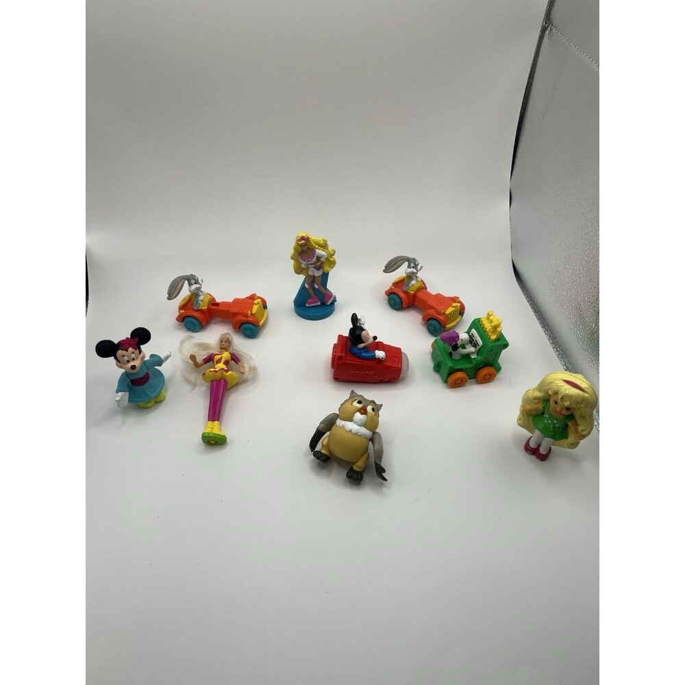Large Lot Vintage 80’s-90's Happy Meal Various Disney McDonald's Toys